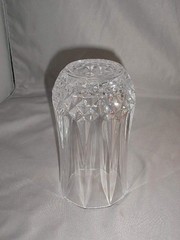 2 Cristal D’Arques Longchamp Crystal Iced Tea Flat Bottom Tumblers 11 oz. 5 1/4″