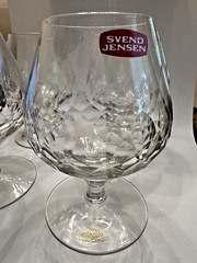 Svend Jensen Set Of 4 Cocktail Brandy Glasses Barware Danish KROSNO Poland MCM
