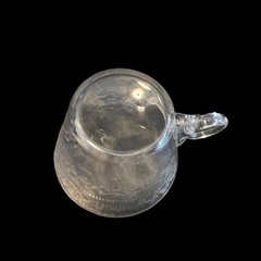 Vintage Fostoria Large Cloverleaf Tapered Punch Cup