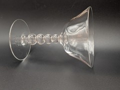 2 Vtg Imperial Glass Candlewick Stem Martini Champagne Wine Sherbet 4Oz Glasses