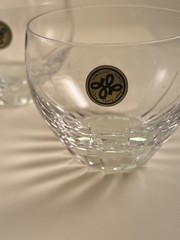 HOYA crystal vintage whiskey glasses