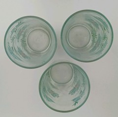 Set of 6 VTG Taylor Smith Taylor Ever Yours Boutonniere Glasses 6.5″ MCM