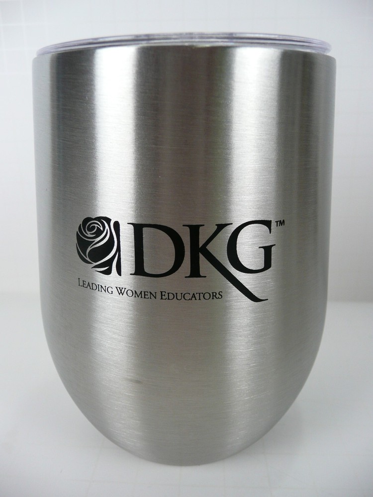 Delta Kappa Gamma Wine Tumber with Lid 12 oz Souvenir Teacher Organization