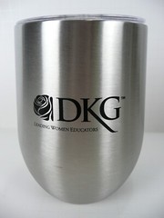 Delta Kappa Gamma Wine Tumber with Lid 12 oz Souvenir Teacher Organization