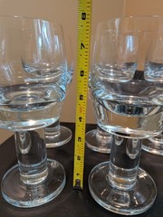 8 Matching Danish Svend Jensen Thor Eight Inch Wine Goblets