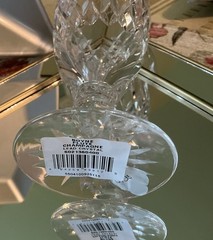 Waterford Crystal BOYNE Champagne Flutes Set 4 NEW UNUSED Original Box Ireland