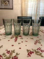 Libbey Duratuff Gibralter 16 oz. Tumblers Set of 4 in Spanish Green