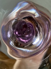 Set x4 Vintage Libbey Premiere Pink Plum Wine Glasses Purple Amethyst Glass ‘90s