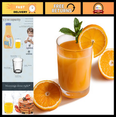 Set of 12 Small Clear Juice Glasses – Heavy Base Tumblers for Water & Orange Jui