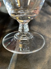 Elegant Lenox Glass Ice Tea Goblet Tumbler 16 Ounce Drink Bar Ware 7.5”t. Nice