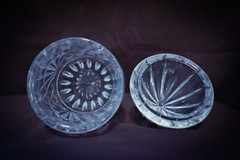 Shannon Crystal by Godinger 6 inch Freedom Egg Box new with sticker