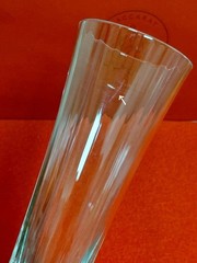 Baccarat Mille Nuits Flutissimo Crystal Champagne Glass Signed clear