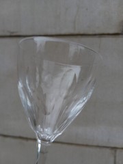 Val St. Lambert VSL Water Goblet Nestor Hamlet Late MCM 7-3/8″