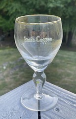 Irish Coffee Shamrock Stemware Gilt Rim Barware Drinking Glass Drinkware