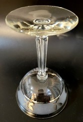 Vintage Libbey Silver Leaf 5.5″ Champagne Glasses (2 Sets of 4 Available)