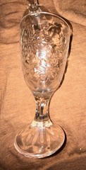 Lot of 4 Princess House Fantasia Water Goblets Fine Crystal Replacement