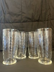 Vintage Glass Tumbler – Set of 8 – Unused Previously Owned