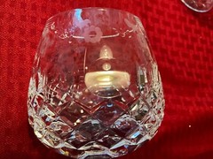 Set of 6 Rogaska Crystal Gallia 5 1/8″ Brandy Snifter Glasses 10 oz Mint Cond