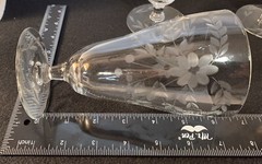 Unknown Manufacturer Gray Cut Flowers & Leaves Optic Panel Iced Tea
