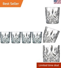 Markham Double Old Fashion Set of 4, 11 oz, Clear