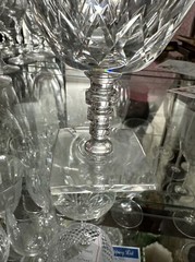 One, 1920’s Hawkes «York Pattern» Crystal Wine or Water Glass 6 1/4” Tall