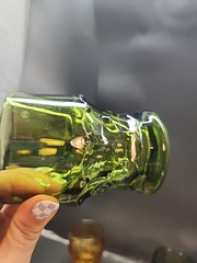 Vintage Viking Georgian Tumblers Lot Of 5 Mixed Sizes And Colors