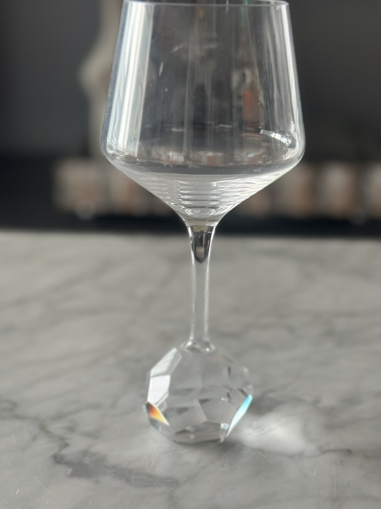 New. Maryland China Bomma Crystal Red Wine Glasses. 13 Oz.