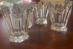 SET OF 4 LENOX BUTTERFLY MEADOW HIGHBALL GLASSES