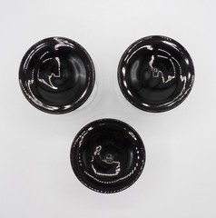 Domino Signature Black by Cristal D’Arques-Durand Brandy Glasses Set of 3