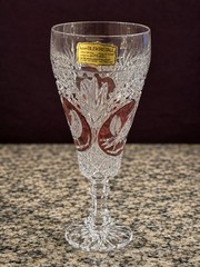 Vintage Hofbauer Byrdes Collection Lead Crystal 36 Pieces Germany Bird Motif