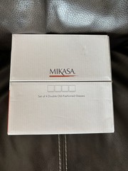 Mikasa OPUS Double Old Fashioned Glasses NIB