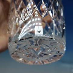 Waterford Crystal – Boyne – Single 12 Ounce Flat Tumbler Glass – 4½ inches