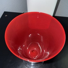 LENOX HOLIDAY GEMS RUBY Ice Tea/ Wine/Water Goblet Red pre owned