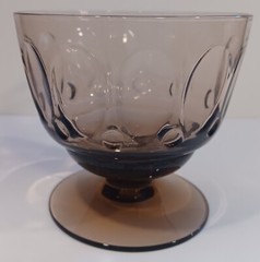 Set Of 6 Mesa Brown Champagne / Sherbet Glasses By Fostoria 3 3/8″