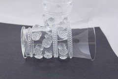 SET OF 2 JULISKA ISABELLA LARGE TUMBLER HAND-BLOWN GLASS – MINT