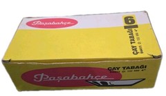 (D5) Vintage Pasabahce 6pc Tea Plates From Turkey 4″ Çay Tabaği 54411 Paşabahçe