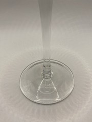 HuePhoria 2007 Tennis Racquets Themed 8 Oz Stemmed Martini Glass, 7.5”, EUC