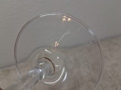 2 Mikasa Stephanie 9” Wine Goblets Wine Glass