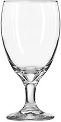 Libbey Classic Glass Goblets Set of 12, Stemmed Water & Tea Glasses | 16.25 oz C