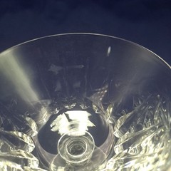 Val St Lambert Balmoral Crystal Champagne/Tall Sherbet Glass Vintage