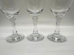 VTG Cristalleria Fratelli Fumo – 24K Gold Trim – Cordial Glasses – Set Of 3
