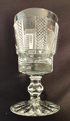 Waterford Crystal Ireland Hibernia WATER GOBLET 6″ Signed