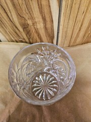 *NEW*Set of 8 vintage FOSTORIA glass STOWE CLEAR double old fashion rock GLASSES