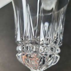 Cut Crystal Sherry Liquor Stem Glasses Appx 6.75 Inch Tall 3 Width