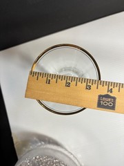 Mikasa Jamestown Clear Gold Trim Water Goblet 9 1/8” Replacement