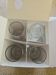 8 Claret Libbey Clear Wine Drink Barware Glasses 6 oz Flute Set USA
