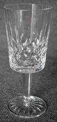 LOVELY VINTAGE TYRONE CRYSTAL «ROSSES» WHITE WINE GLASS WINE GOBLET – HAVE 7