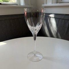 Lenox Firelight Wine Glass 8 5/8″ Clear No Panel Crystal Stemware, 4 Available