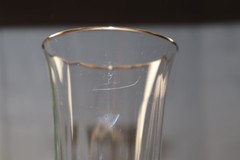 4 MIKASA SONATA CHAMPAGNE FLUTES WITH LABELS NEVER USED