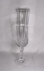 Cristal D Argues Blown Crystal Cut Longchamp Champagne Flute Replacement Glass